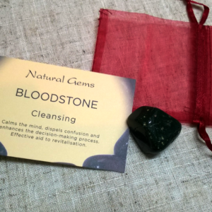 Bloodstone Tumble stone