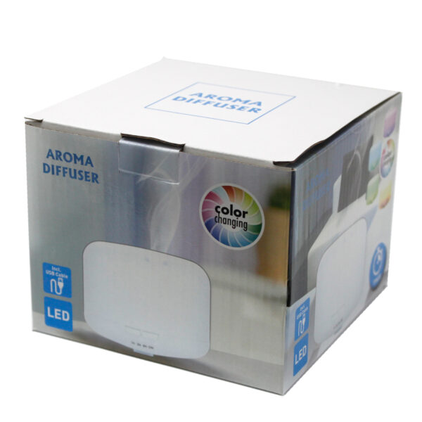 USB Colour Changing Aroma Atomiser - box